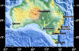 AUSTRÁLII ZASÁHLO TŘETÍ NEJVĚTŠÍ ZEMĚTŘESENÍ