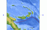 PAPUA – NOVOU QUINEU ZASÁHLO SILNÉ ZEMĚTŘESENÍ